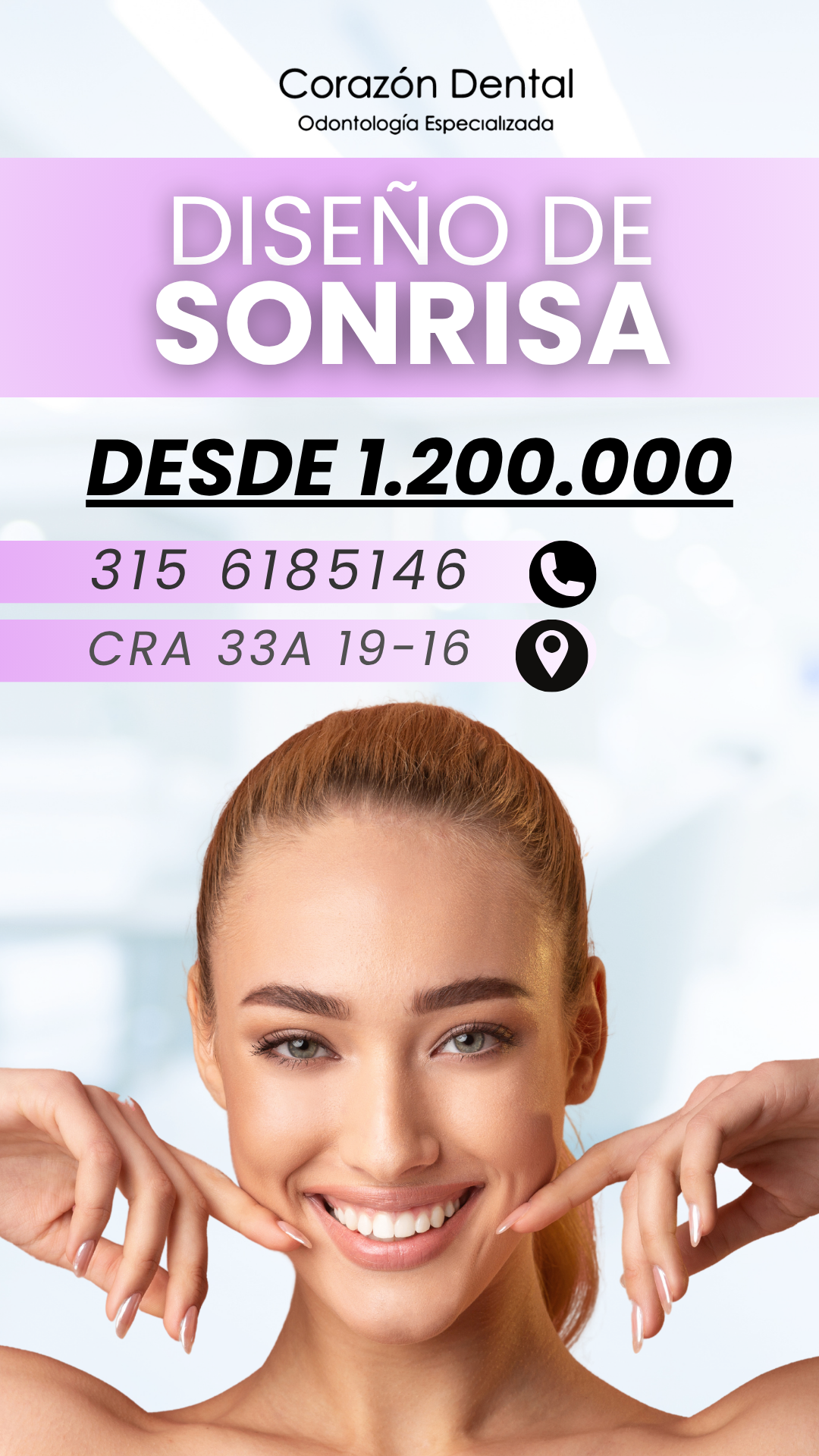 Corazondental Facebook ad