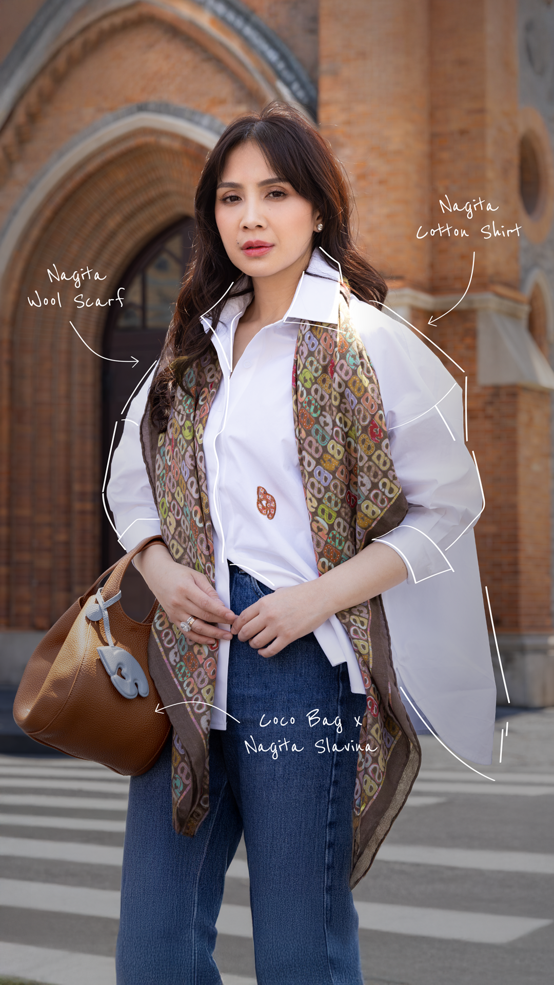 Buttonscarves Facebook ad: Buttonscarves x Nagita Slavina: Scarves, Bags, Apparel &…