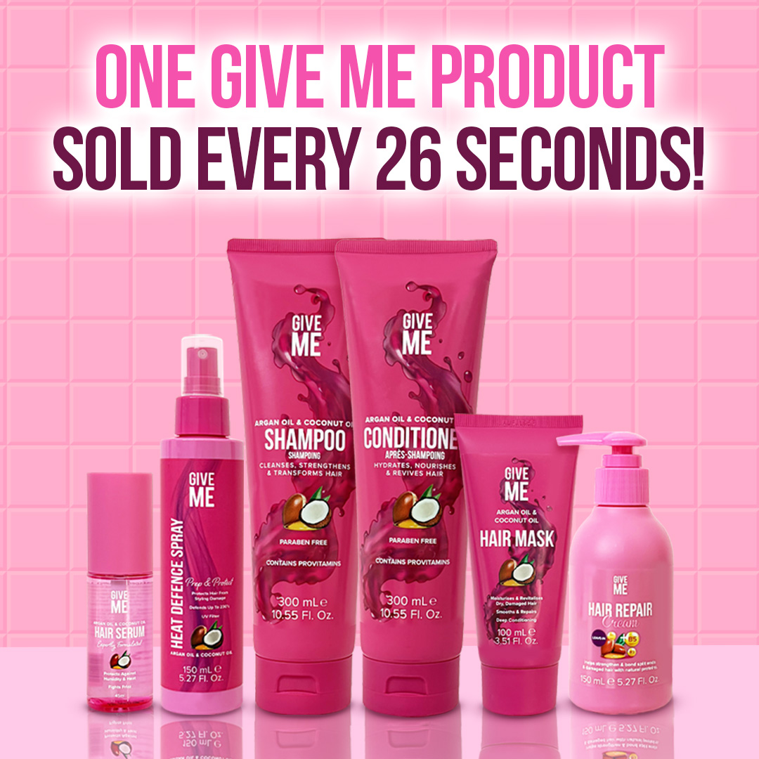Give Me Cosmetics Facebook ad: Worth £71. Now Under £30