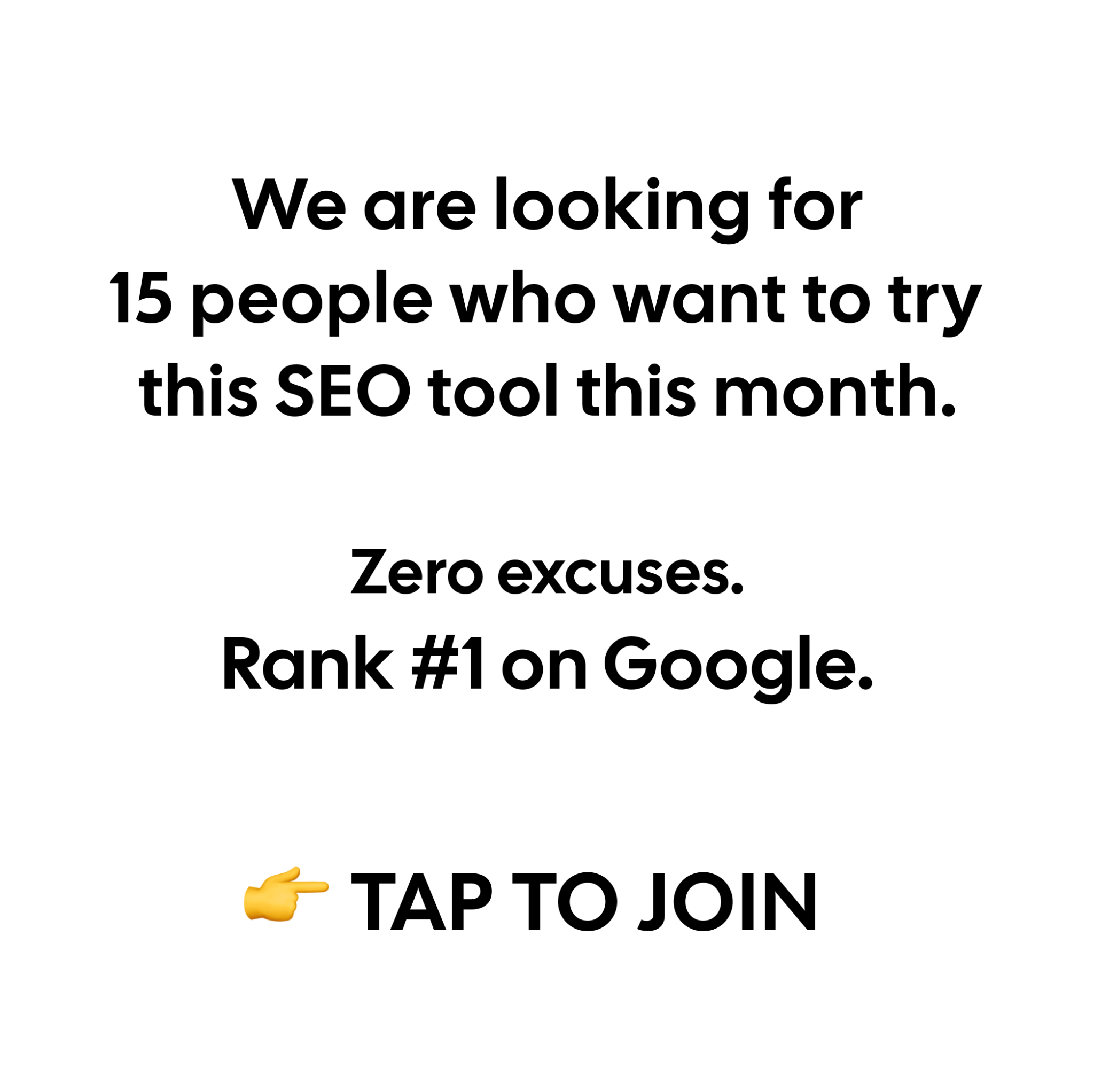Soro SEO Facebook ad