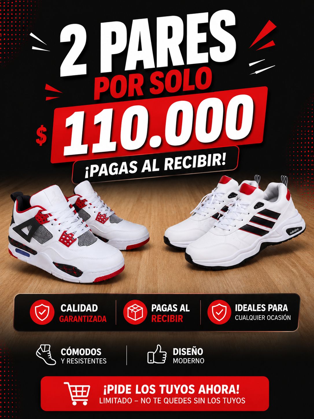 Danna shoees Facebook ad: Hermoso calzado dama y caballero