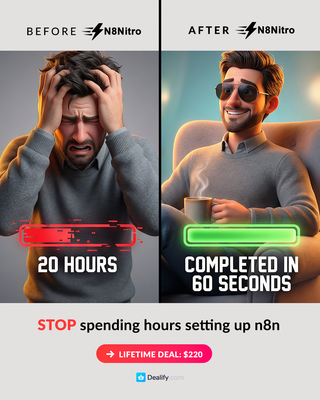 Dealify Facebook ad