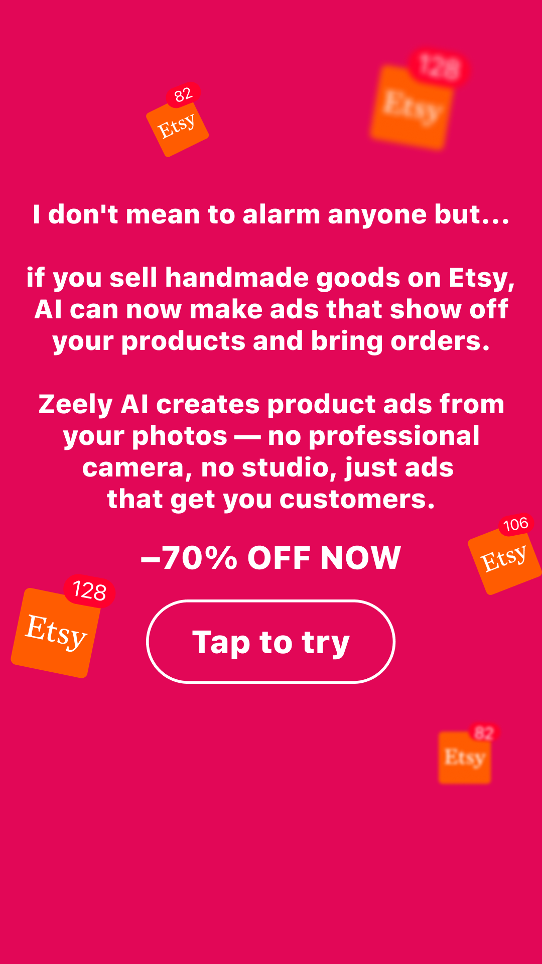 Zeely: AI Ads Maker Facebook ad