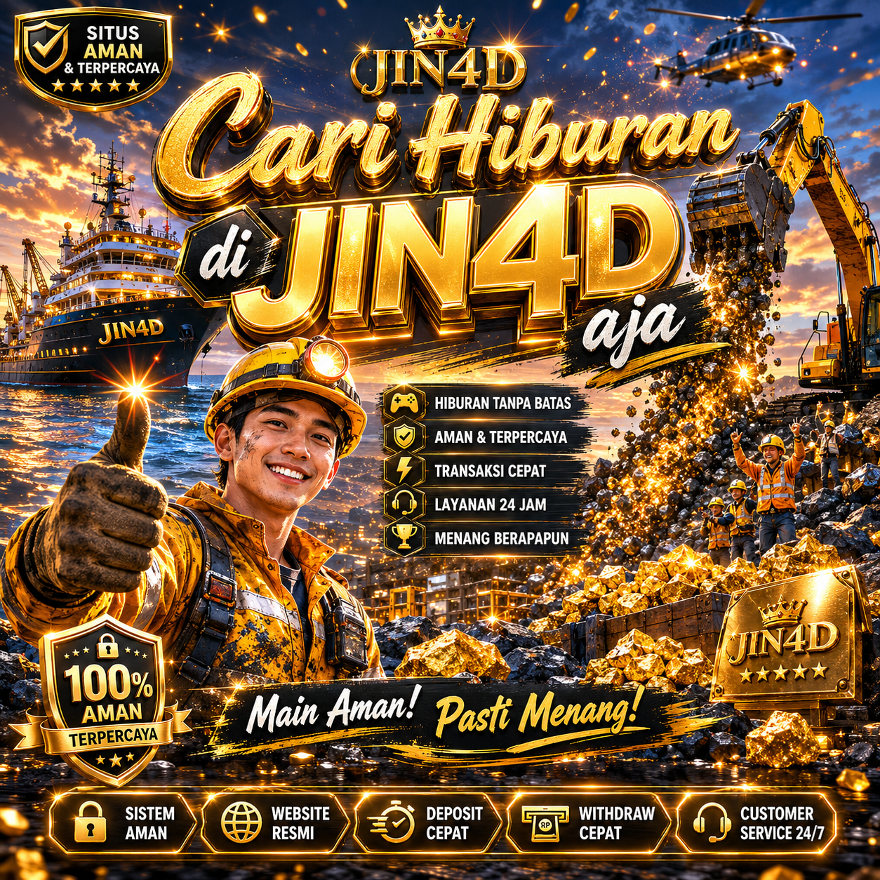 Return to Player JIN4D Facebook ad from Jul 15, 2026