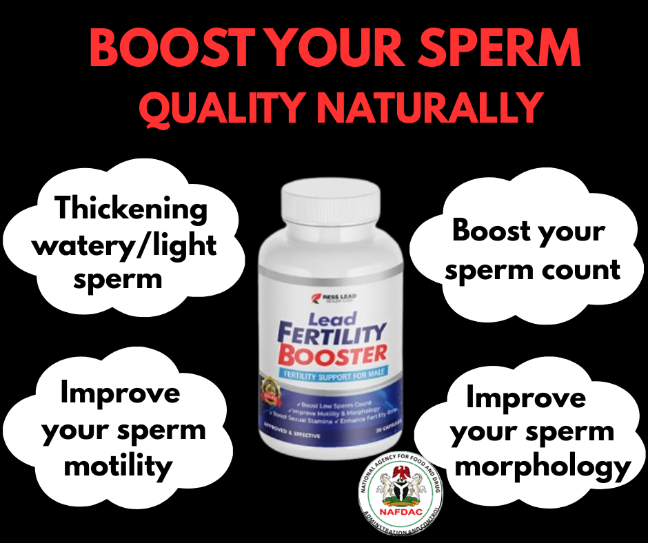 Lead Wellness Facebook ad: BOOST YOUR SPERM COUNT NATURALLY WITH THIS EFFECTIVE…