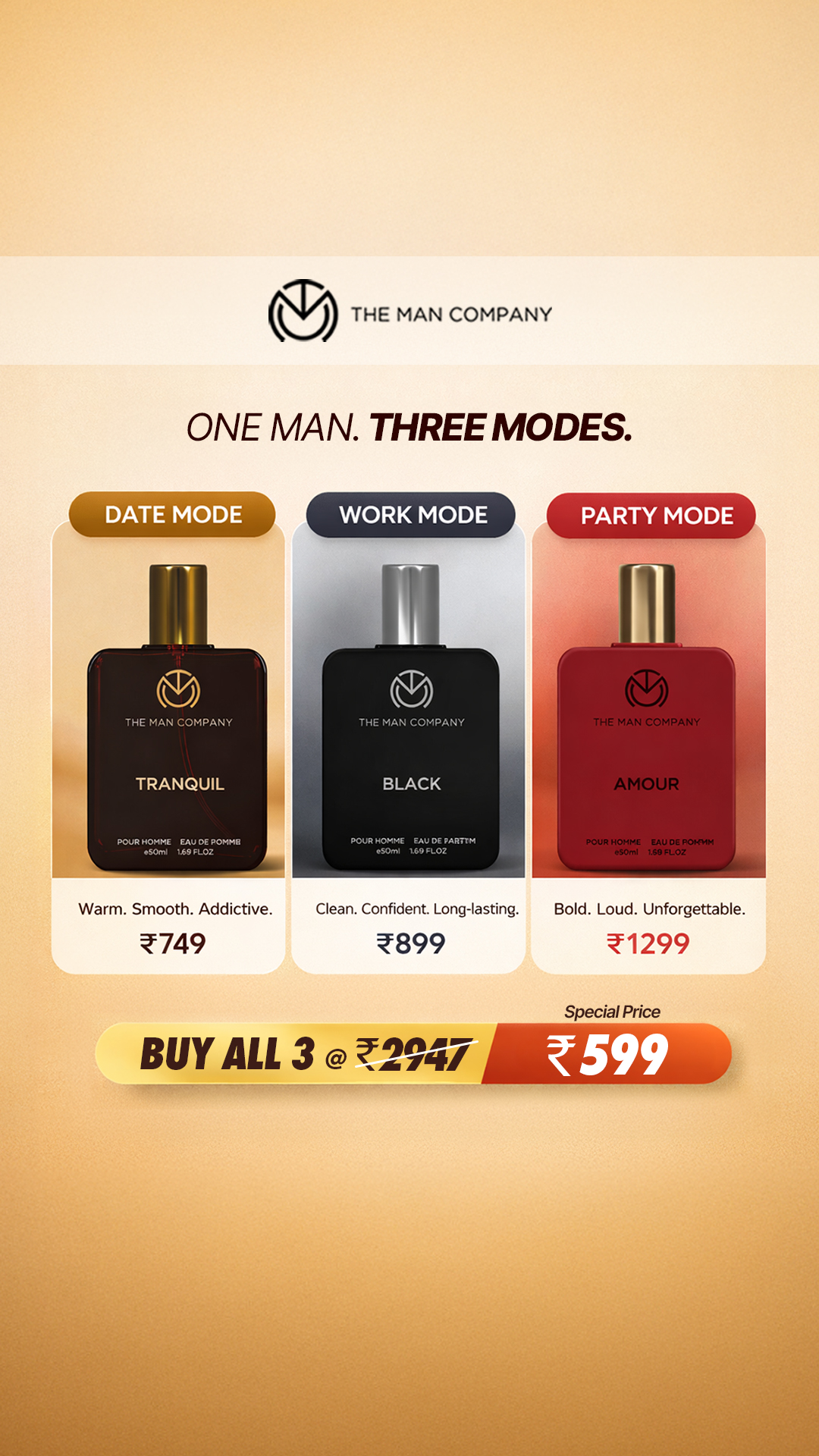 TheManCompany Facebook ad