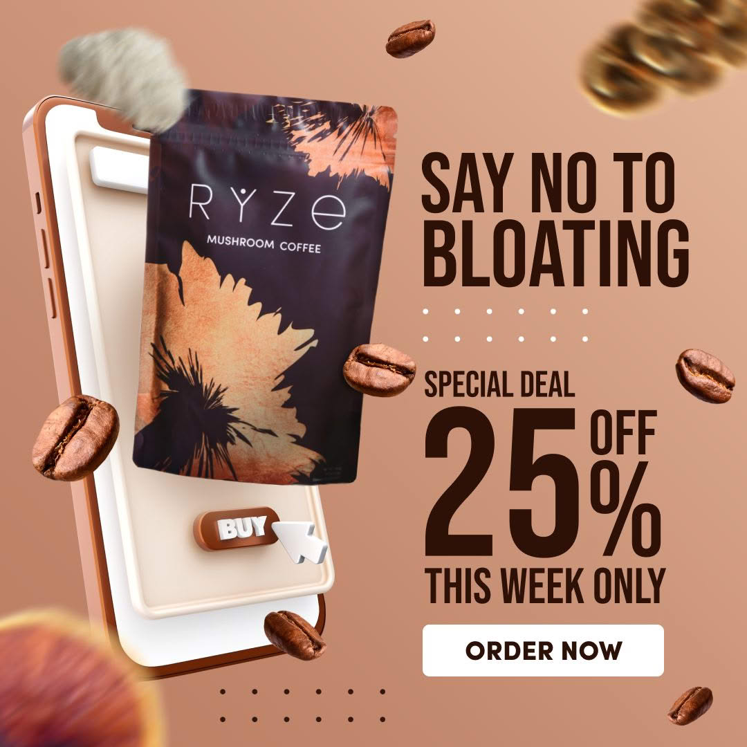 RYZE Superfoods Facebook ad