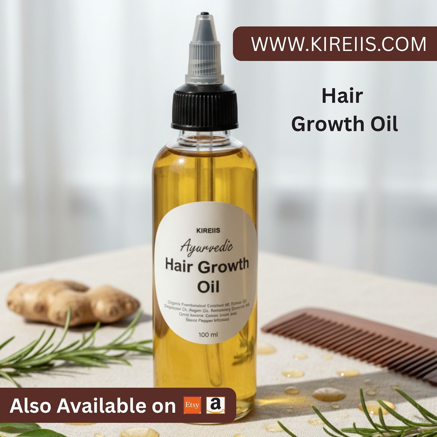 Kireiis Skincare and Wellness Facebook ad