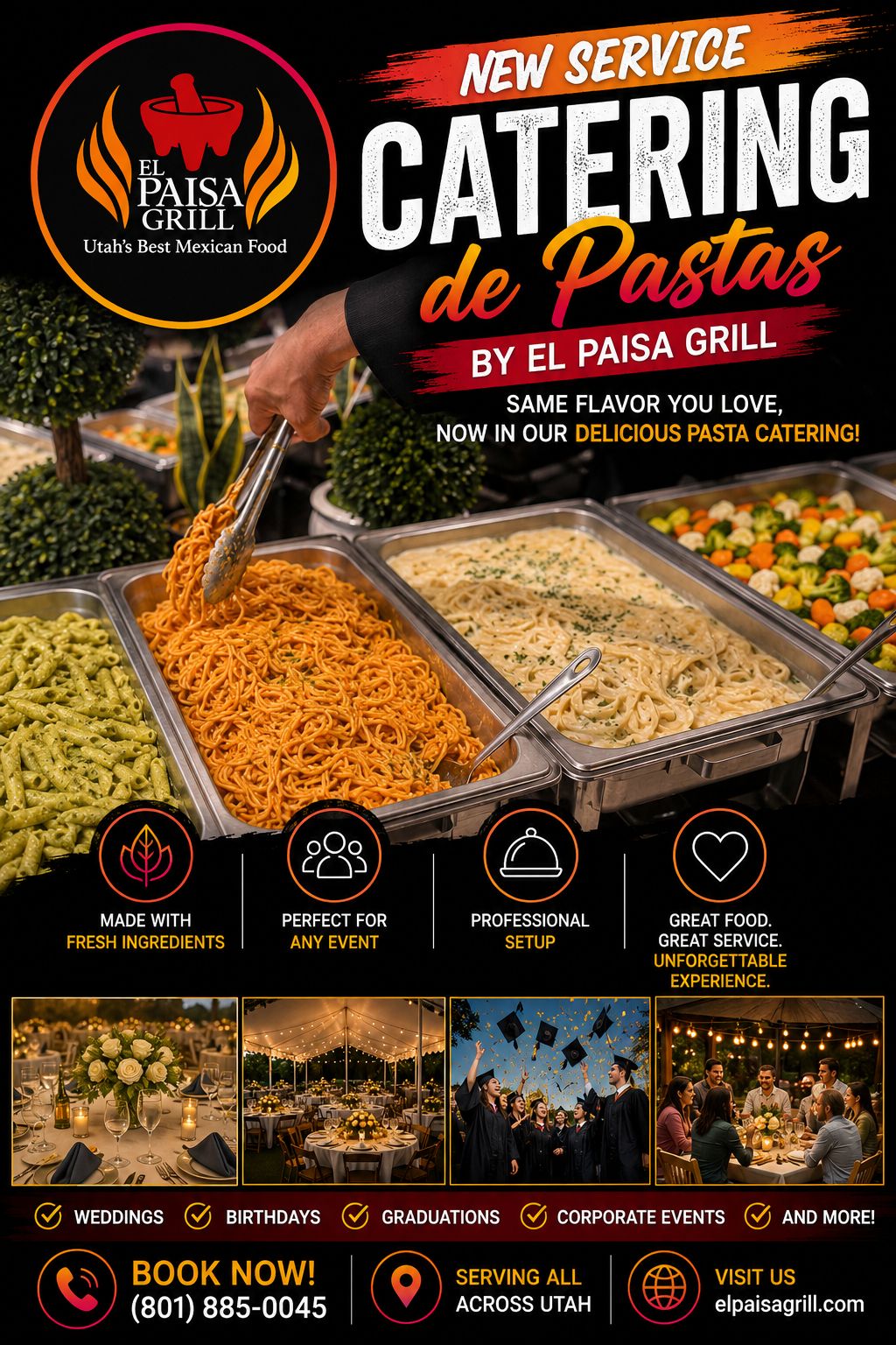 El Paisa Grill Facebook ad
