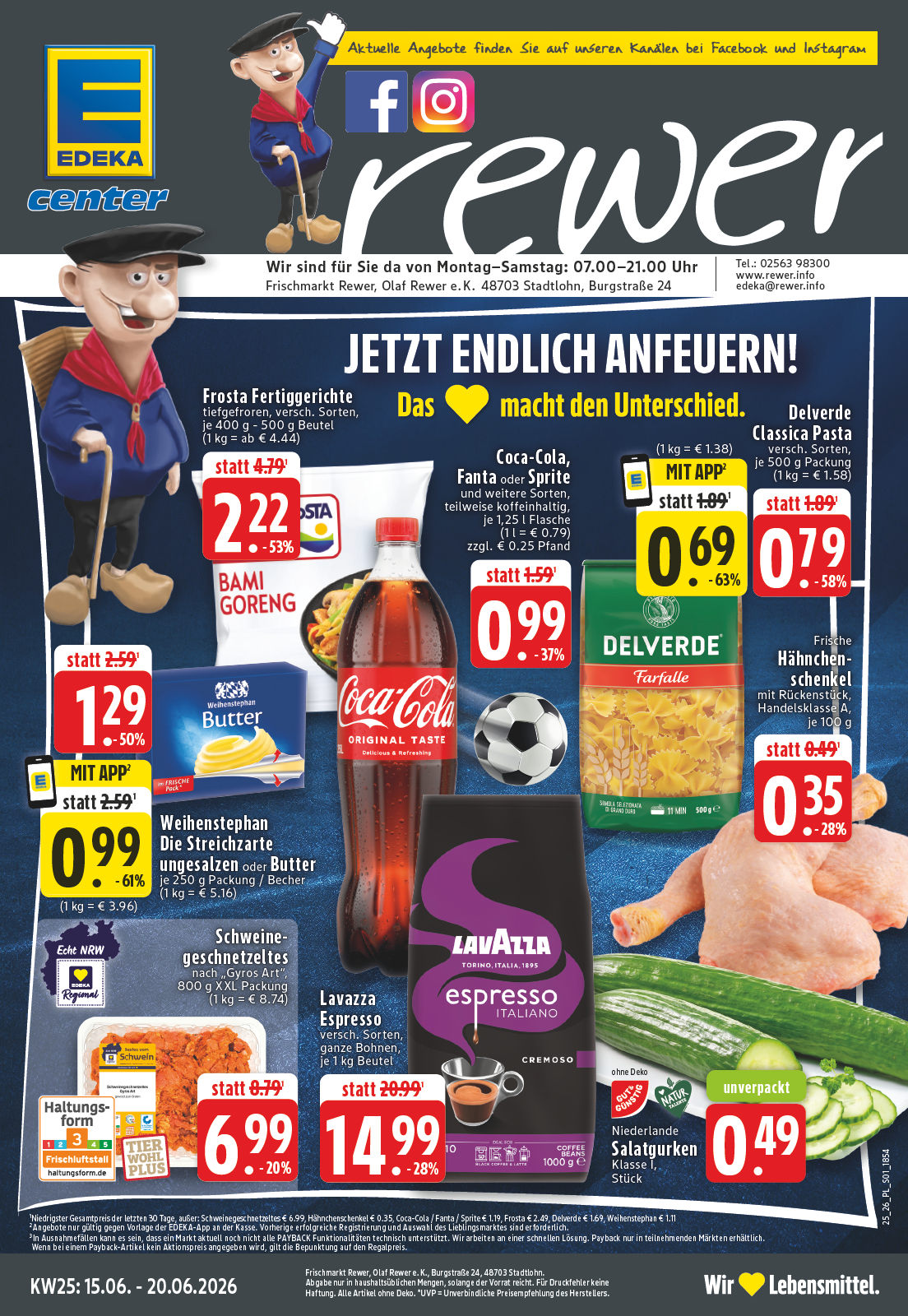 Edeka Rewer Facebook ad: ππ‘Γππππ₯π Γπ¦π¦ππ π¦π£ππ₯ππ‘!