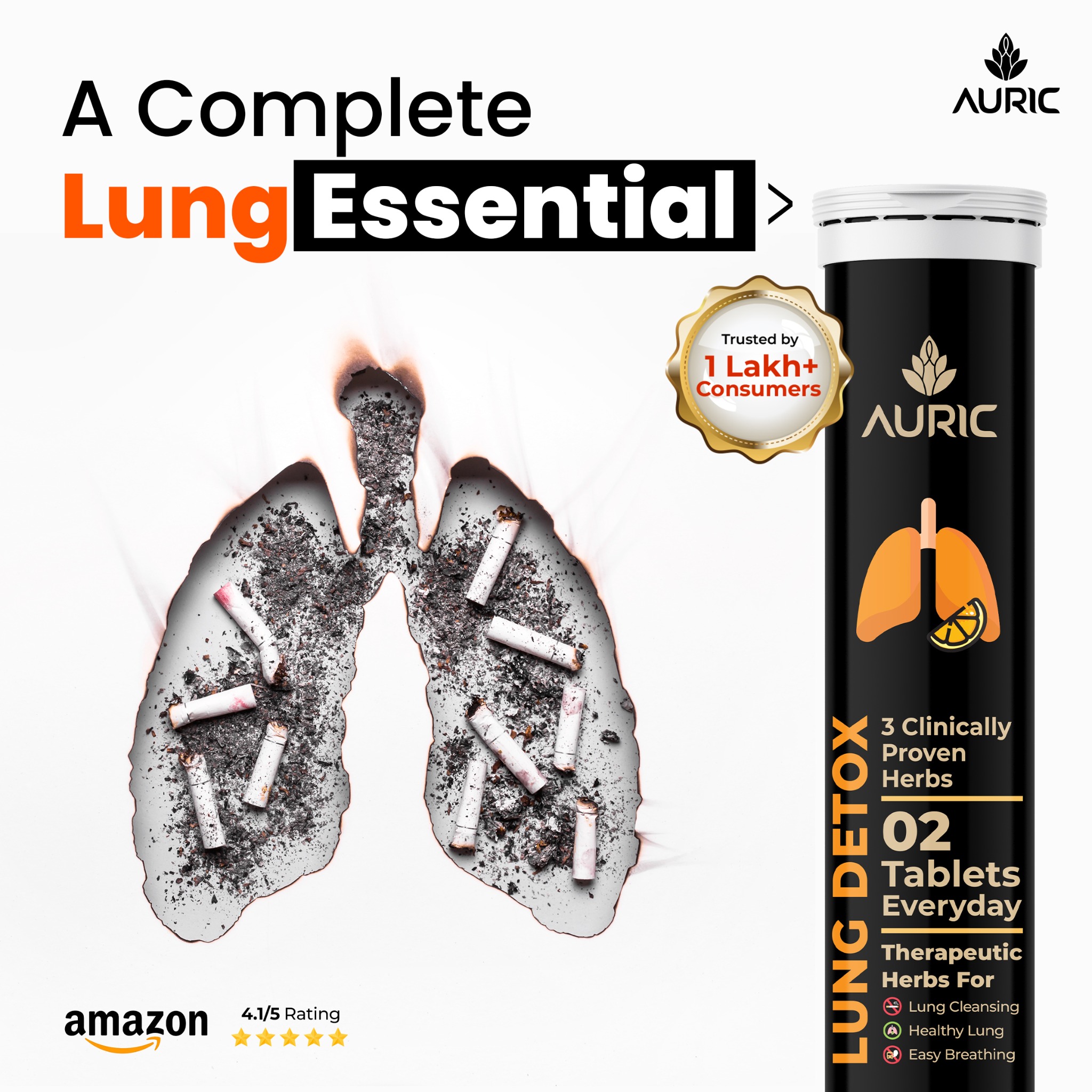Auric Performance Booster Facebook ad