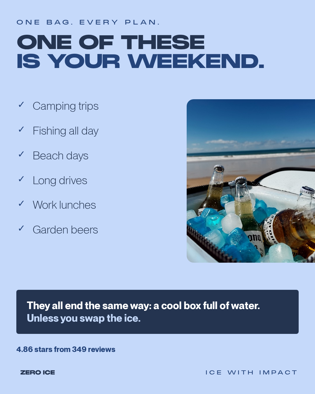 ZERO ICE Facebook ad