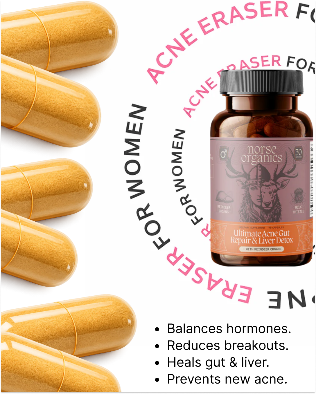 Norse Organics Facebook ad