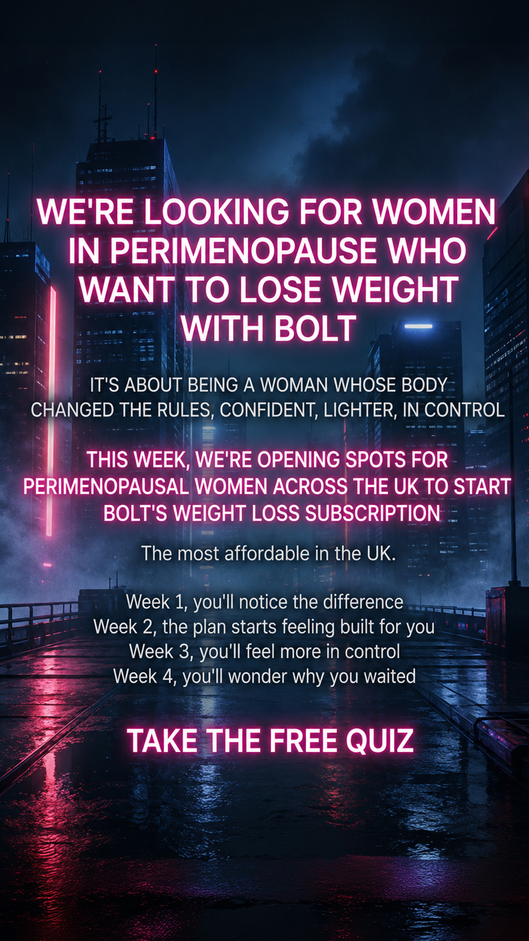 Bolt Pharmacy Facebook ad