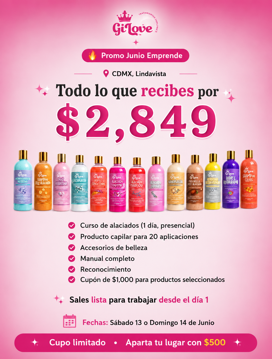 Proveedor Alaciados y Keratinas GI LOVE. CDMX Facebook ad