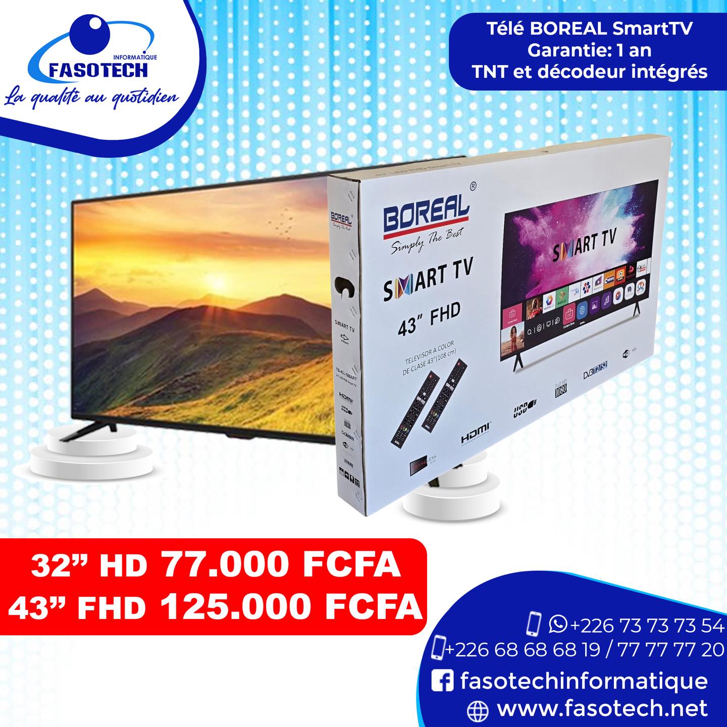 Fasotech Facebook ad