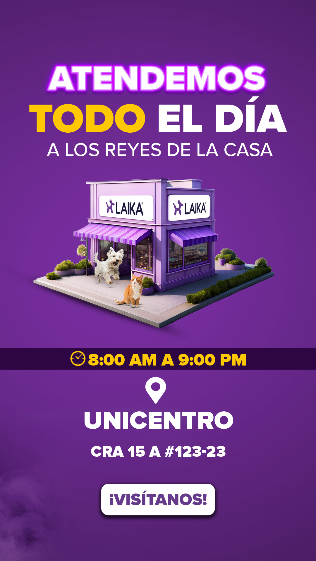 Laika Mascotas Facebook ad