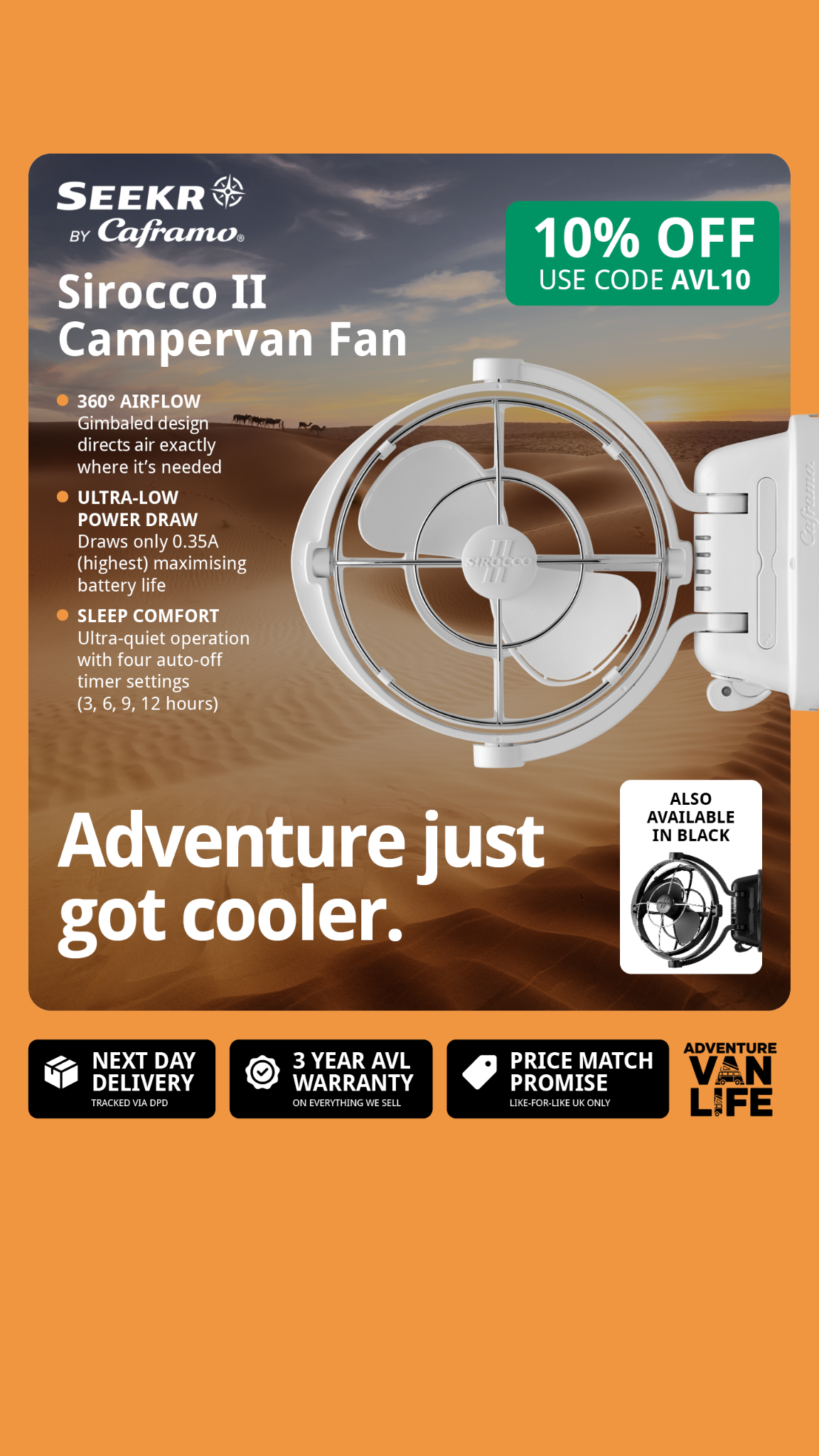 Adventure Van Life  Facebook ad