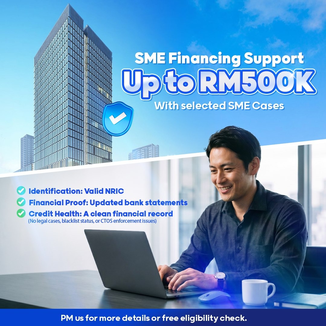 TrustLink Financial Advisory Facebook ad: Up to RM500K Available