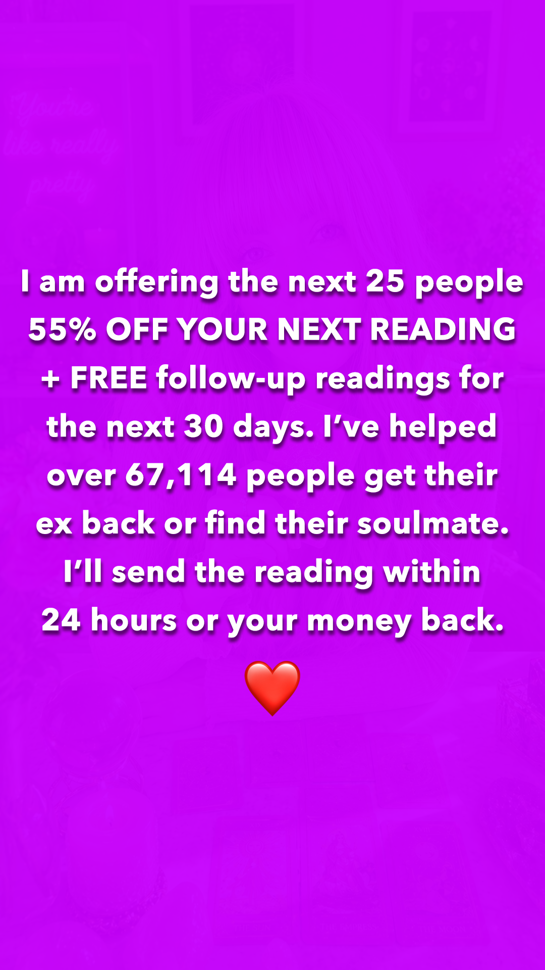 Psychic Samira Facebook ad