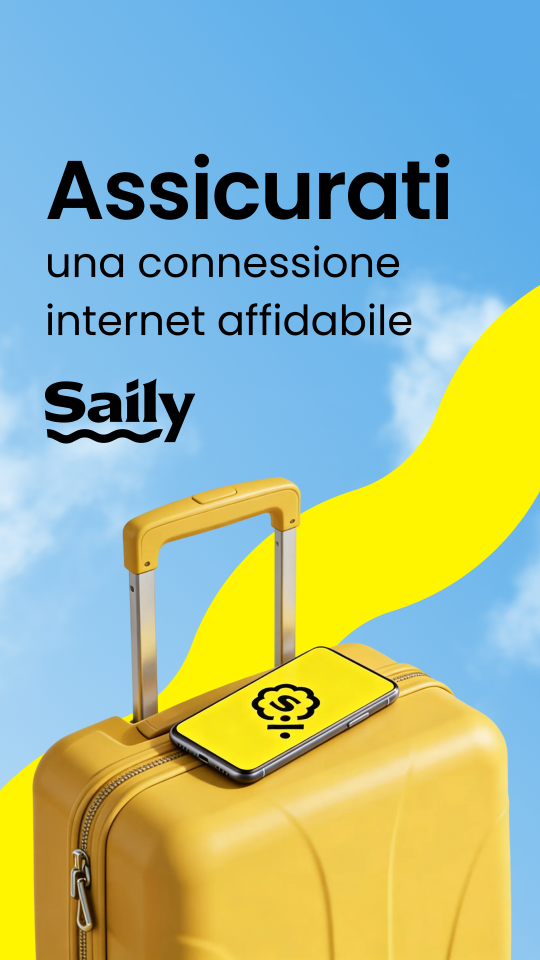 Saily Facebook ad
