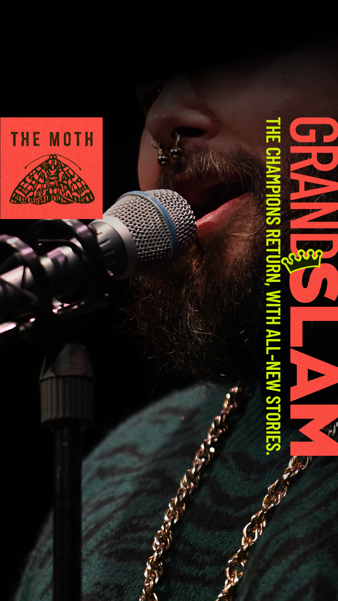 The Moth Facebook ad from Aug 5, 2026
