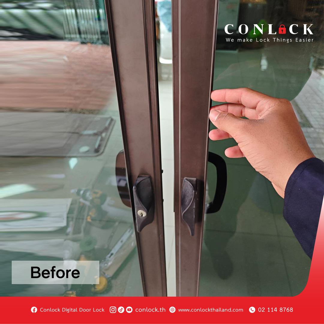 Conlock Digital Door Lock : คอนล็อค กลอนประตูดิจิตอล Facebook ad