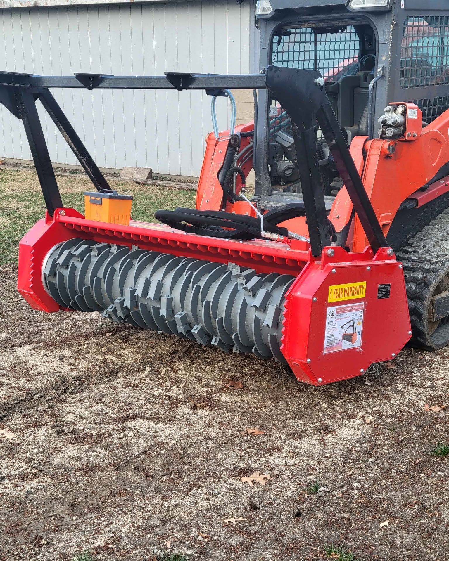 Samuel Carmon Facebook ad: 72 inch Raytree Drum Forestry Mulcher