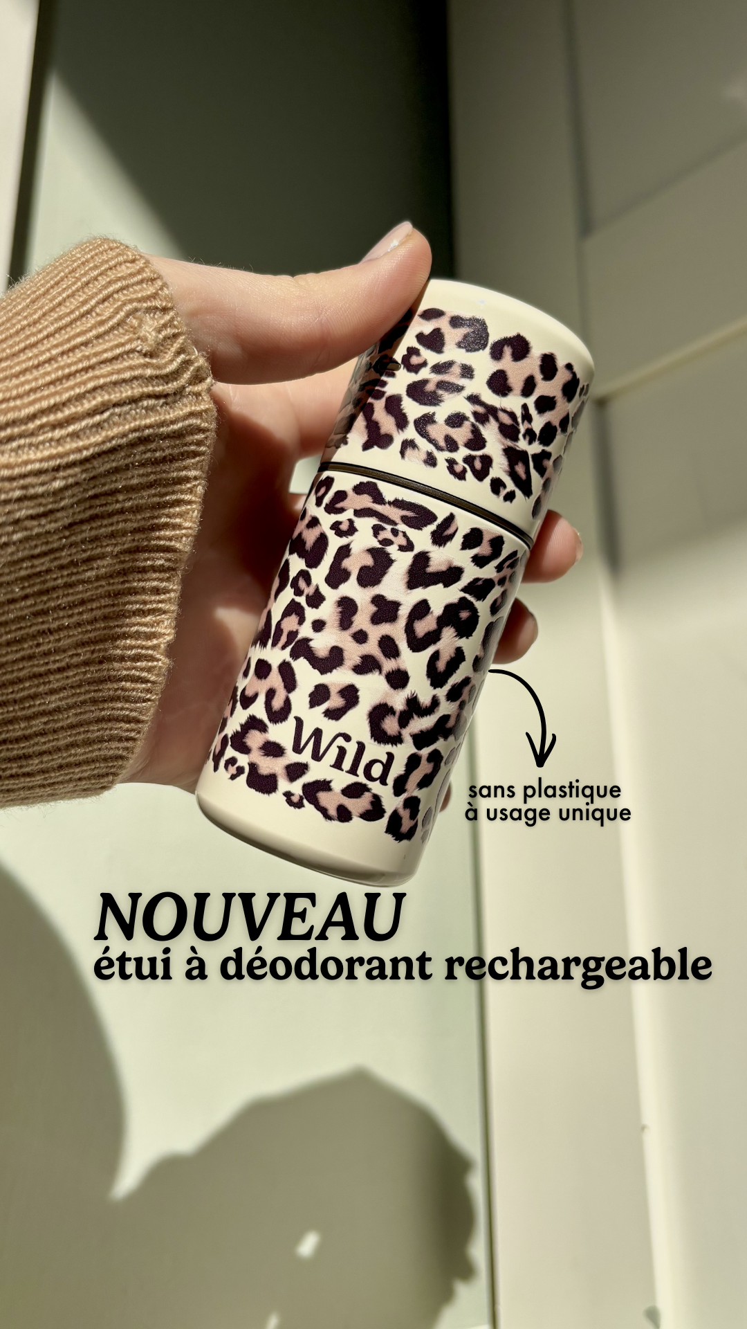 Wild Facebook ad: Élégant, rechargeable et indémodable