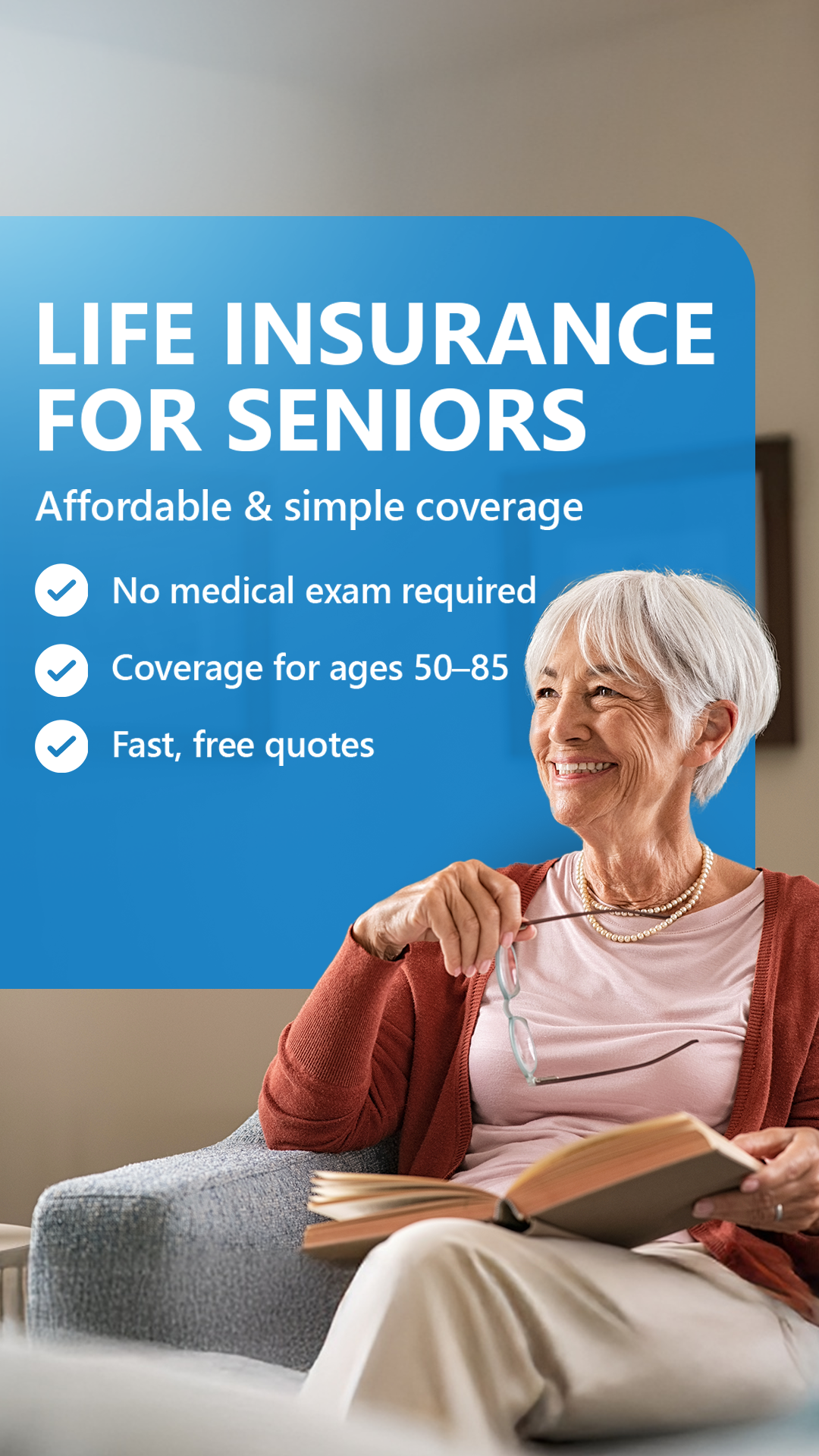 Senior Life Quotes Facebook ad