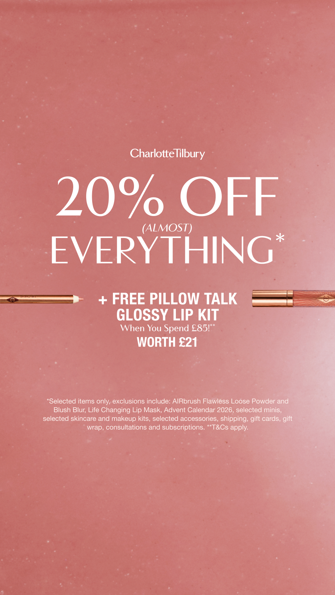 Charlotte Tilbury Facebook ad