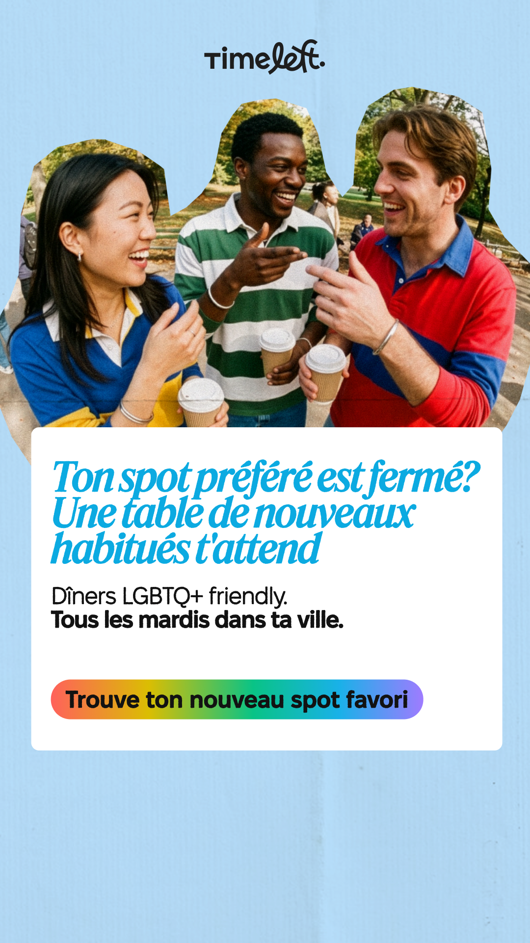 Timeleft Facebook ad