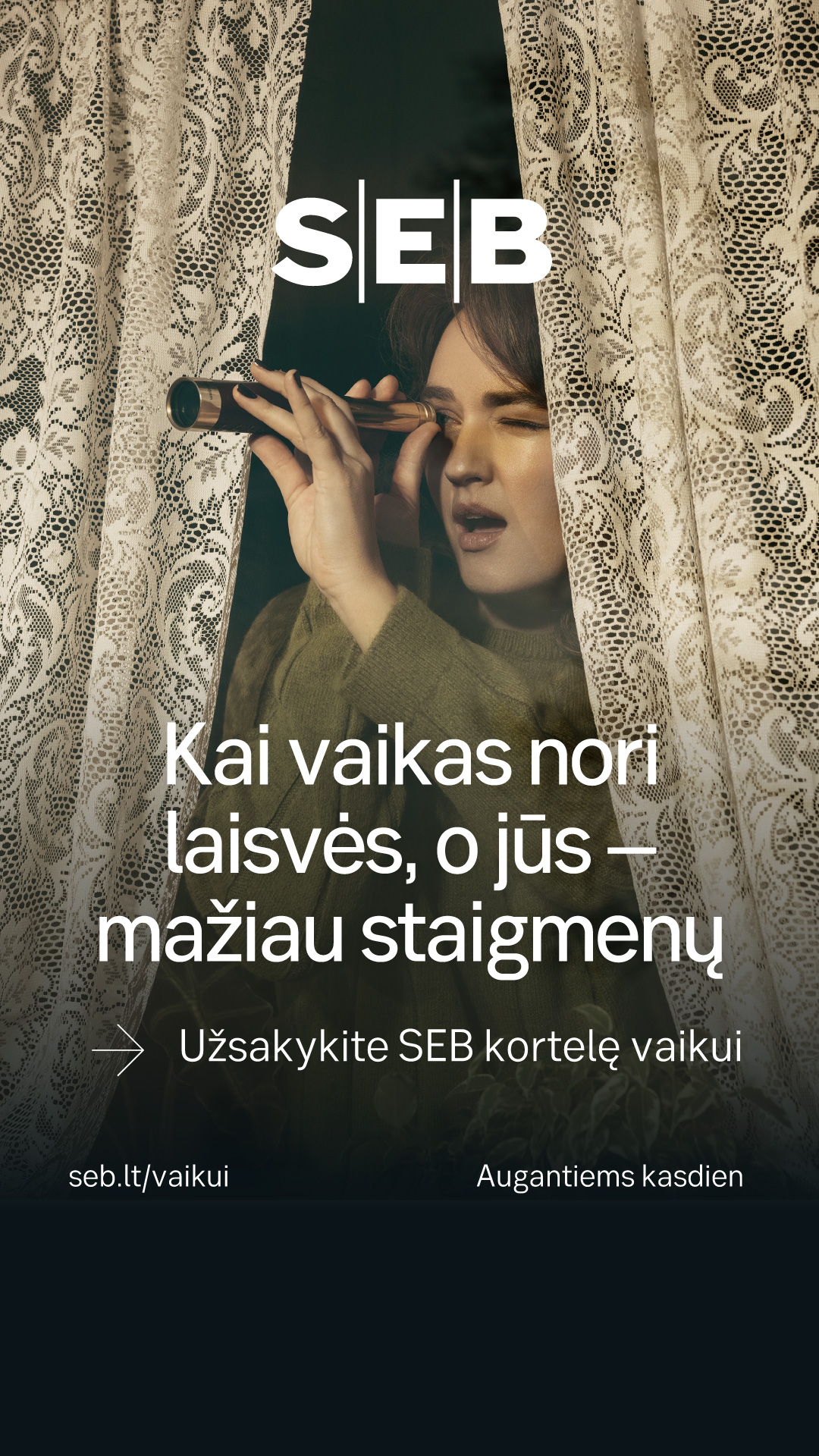 SEB Lietuvoje Facebook ad