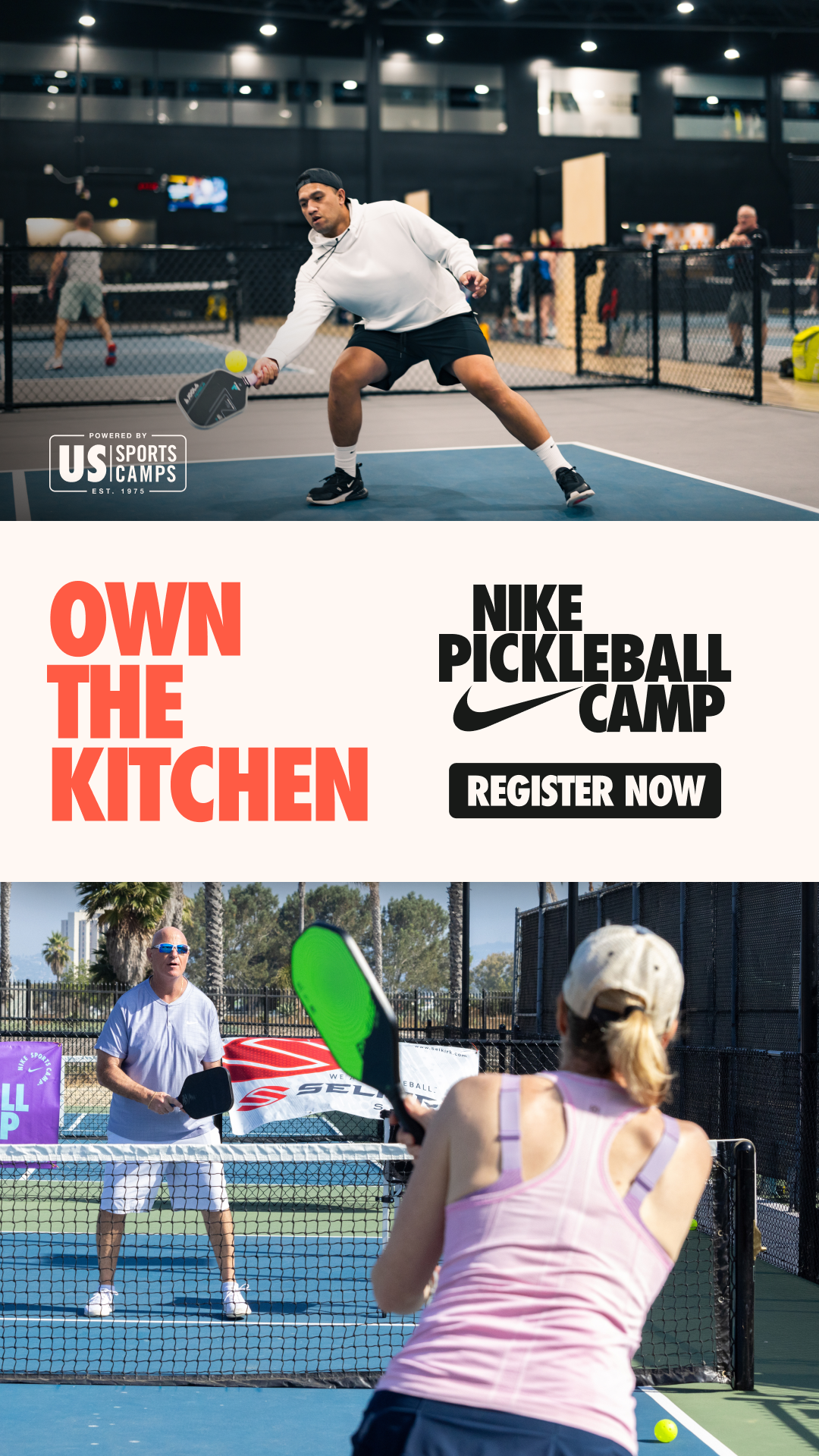 US Sports Camps - NIKE Sports Camps Facebook ad