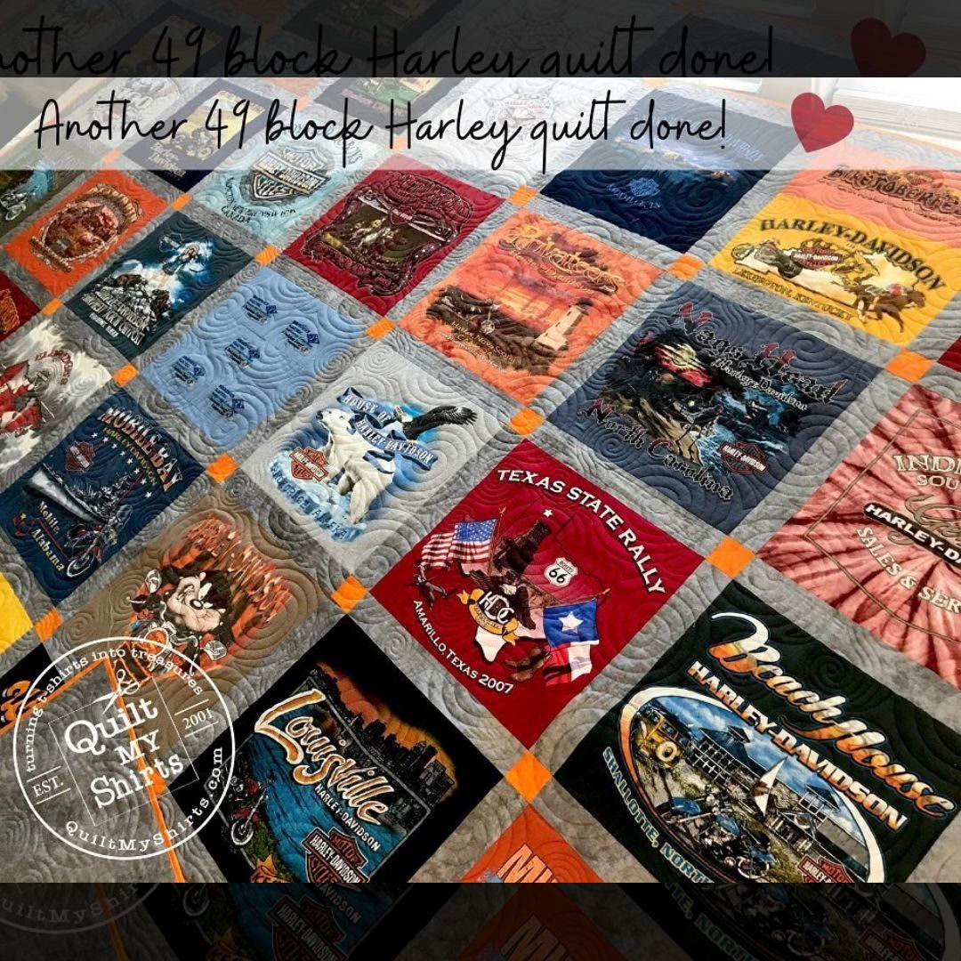 Quilt My Shirts Facebook ad: Turn Your T-Shirts Into Treasured Memories!