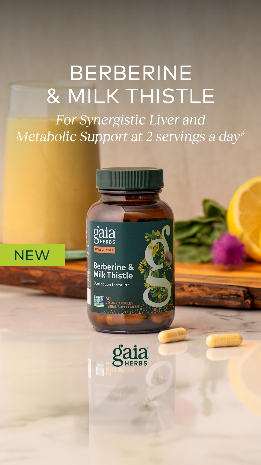 Gaia Herbs Facebook ad