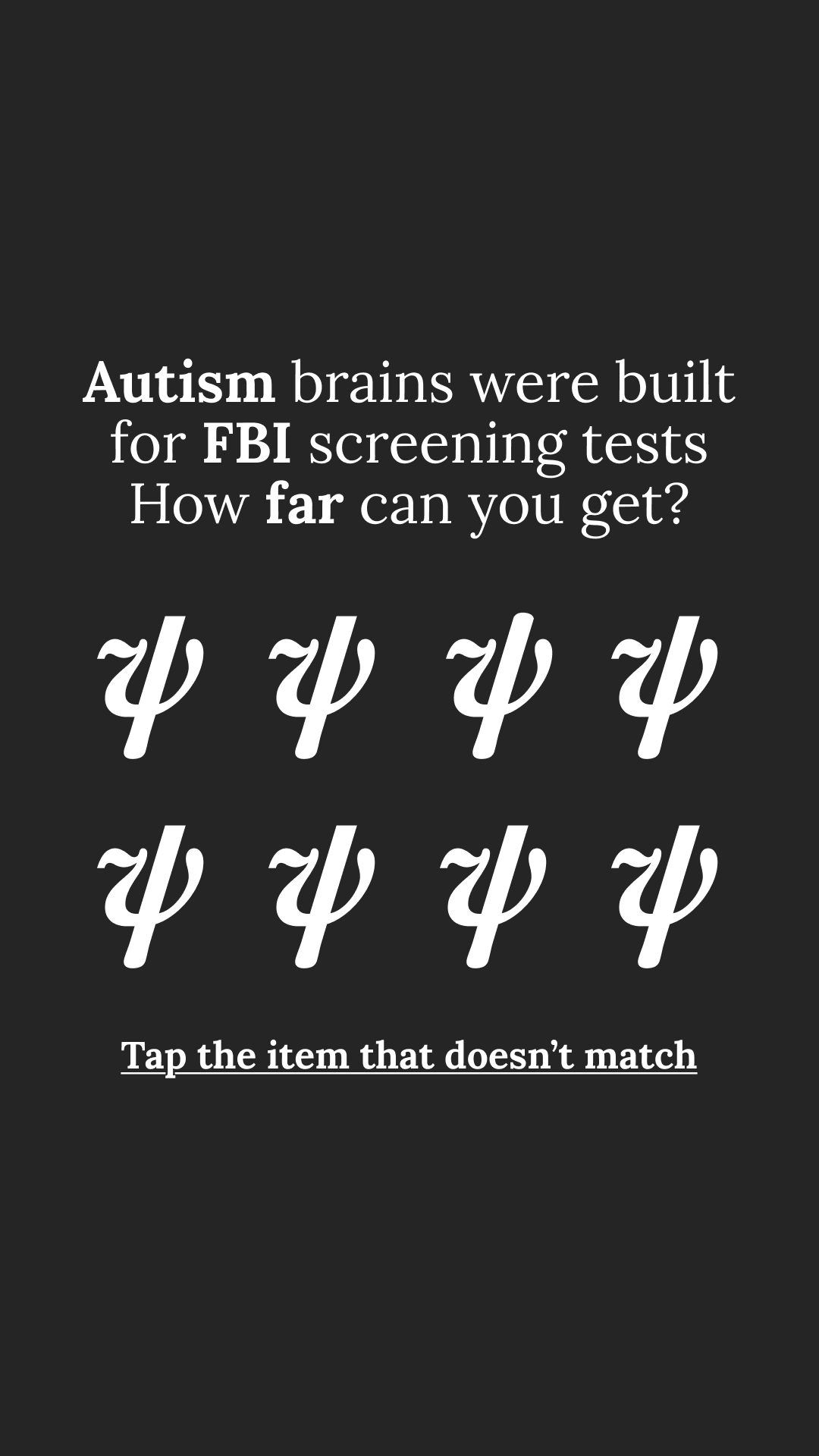 Brain Health Check Facebook ad