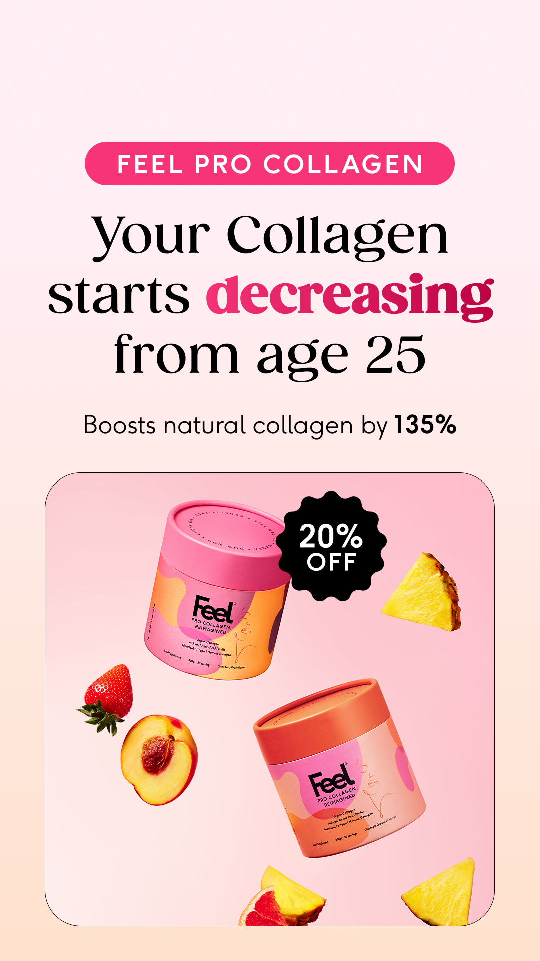 Feel Facebook ad