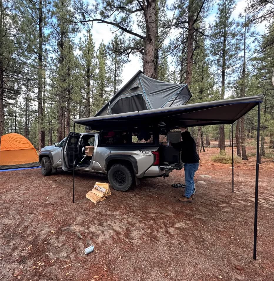Matt Smith Facebook ad: Free-Standing 270 Degree Awning Dirtbox Overland