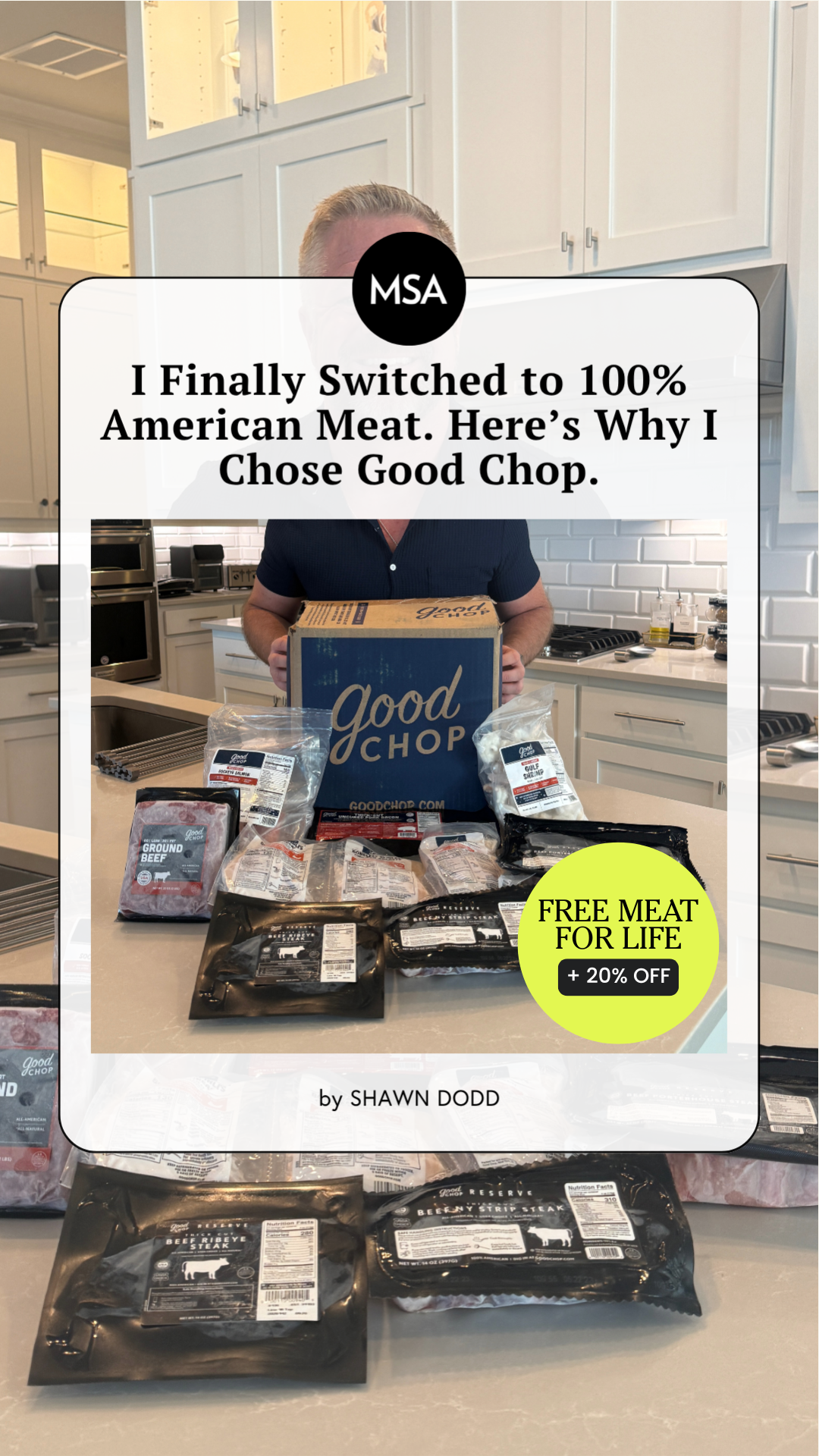 My Subscription Addiction Facebook ad