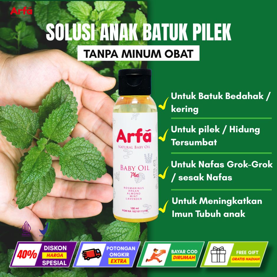 Arfa Baby Oil Facebook ad