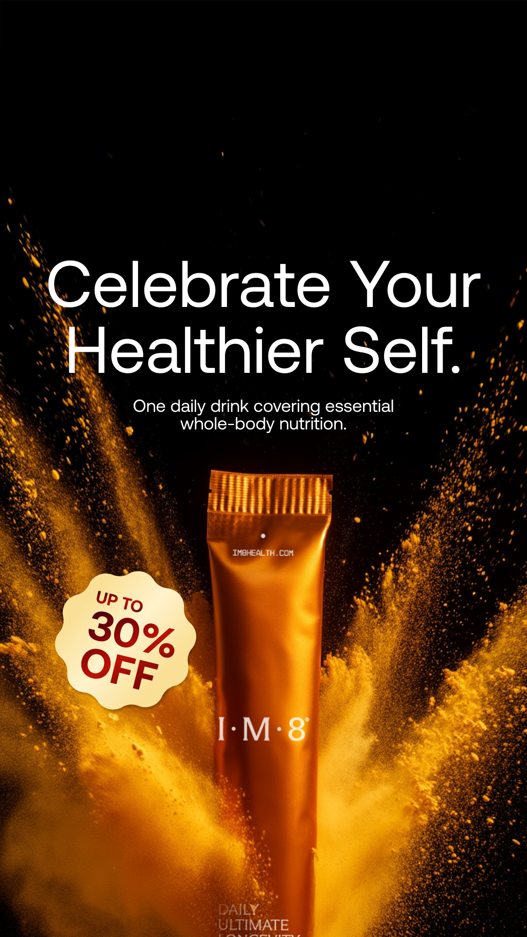 IM8 Health Facebook ad