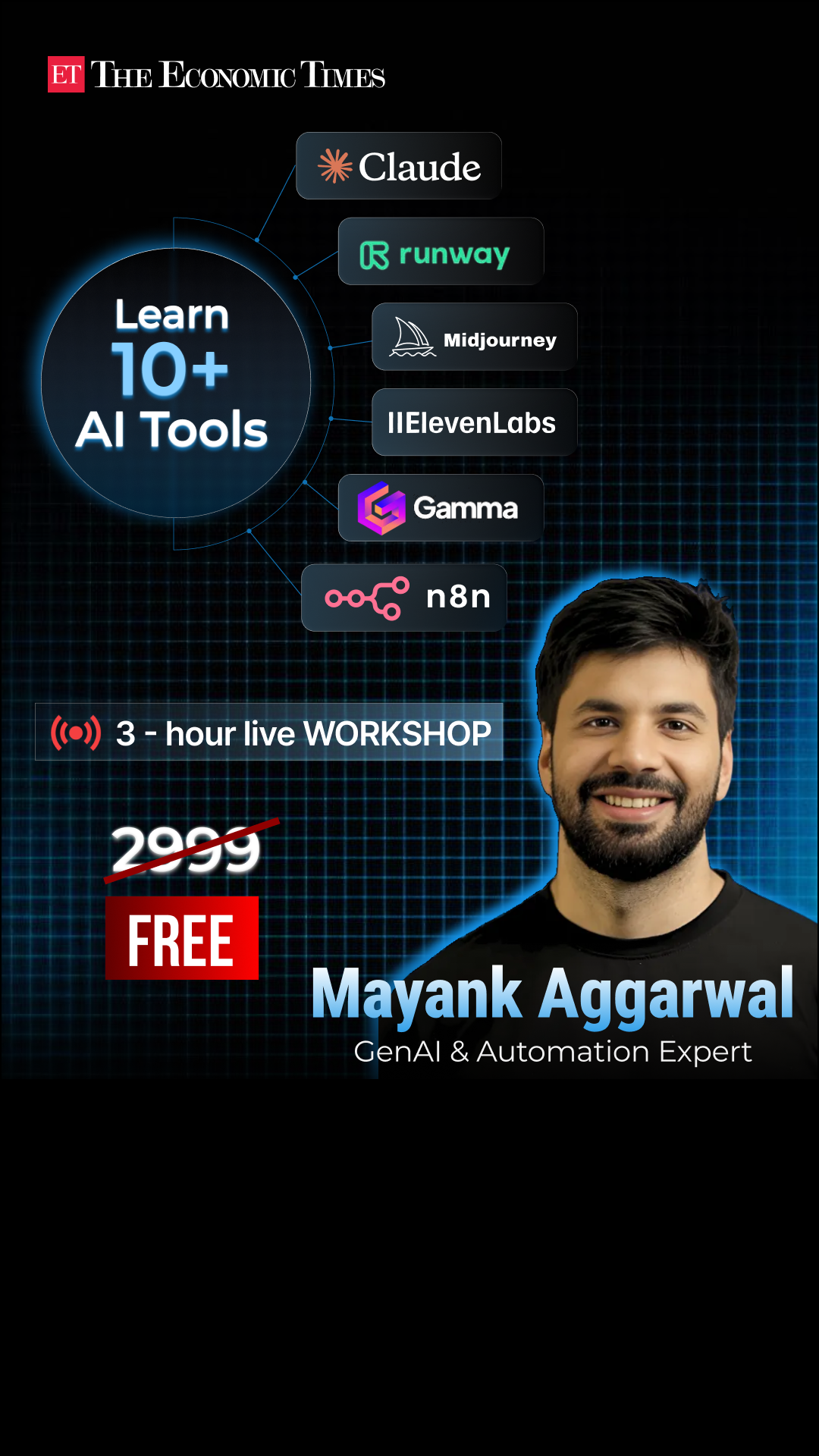 The Economic Times Facebook ad