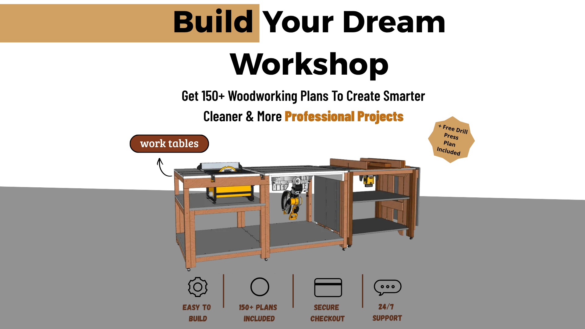 Crafted Wood DIY Facebook ad