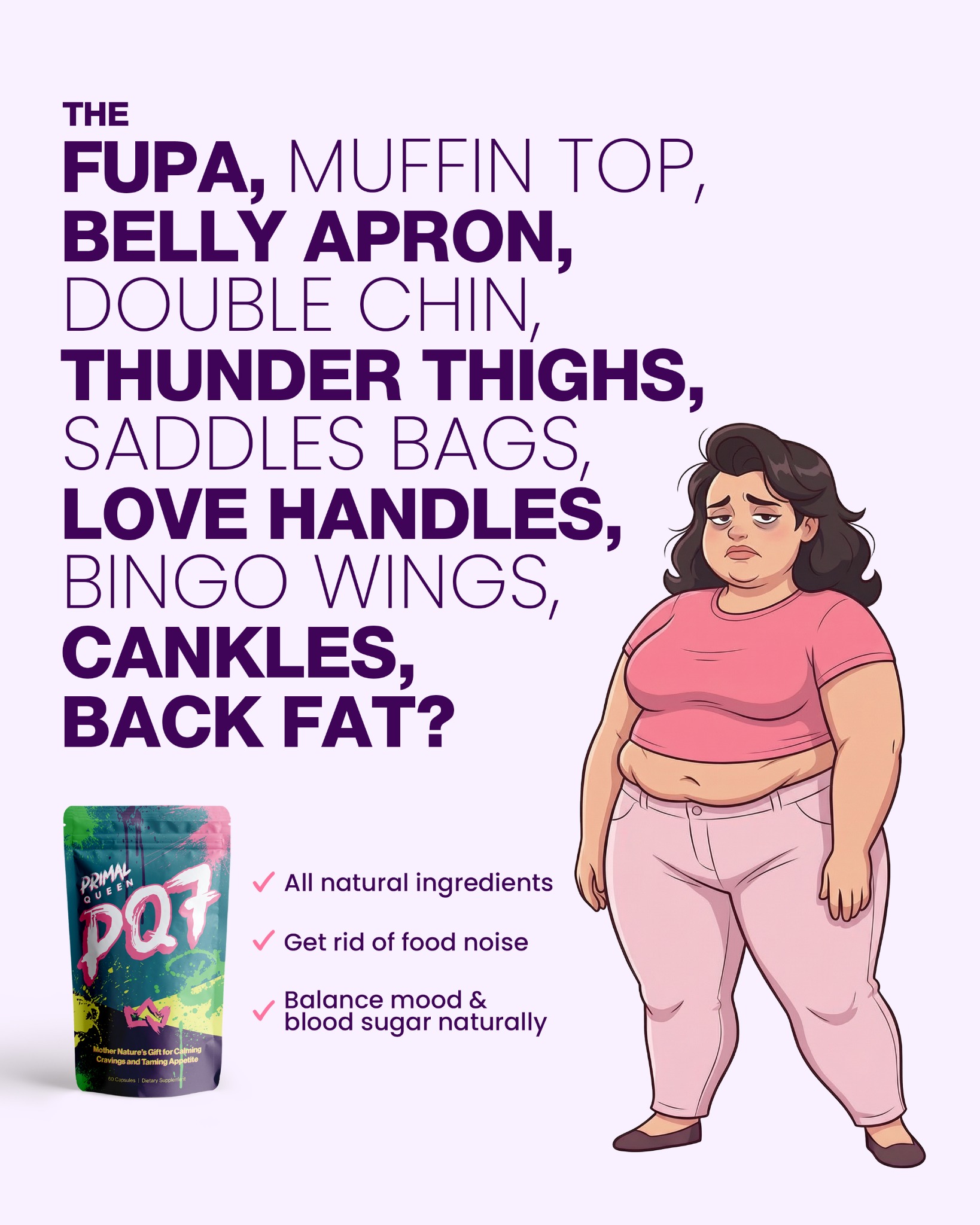 Primal Queen Facebook ad