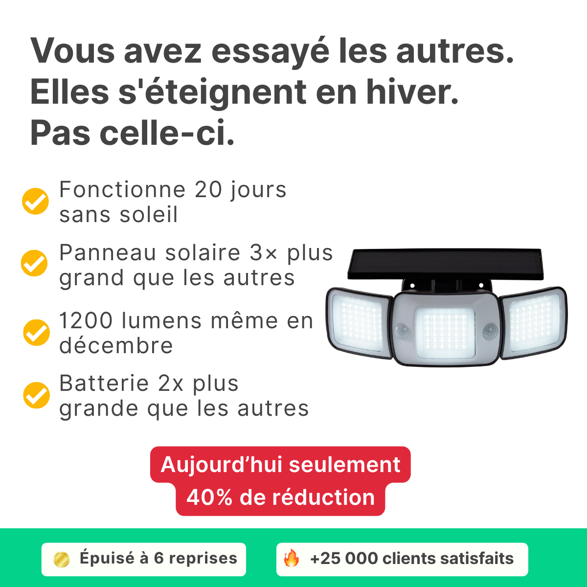 Lumic Facebook ad