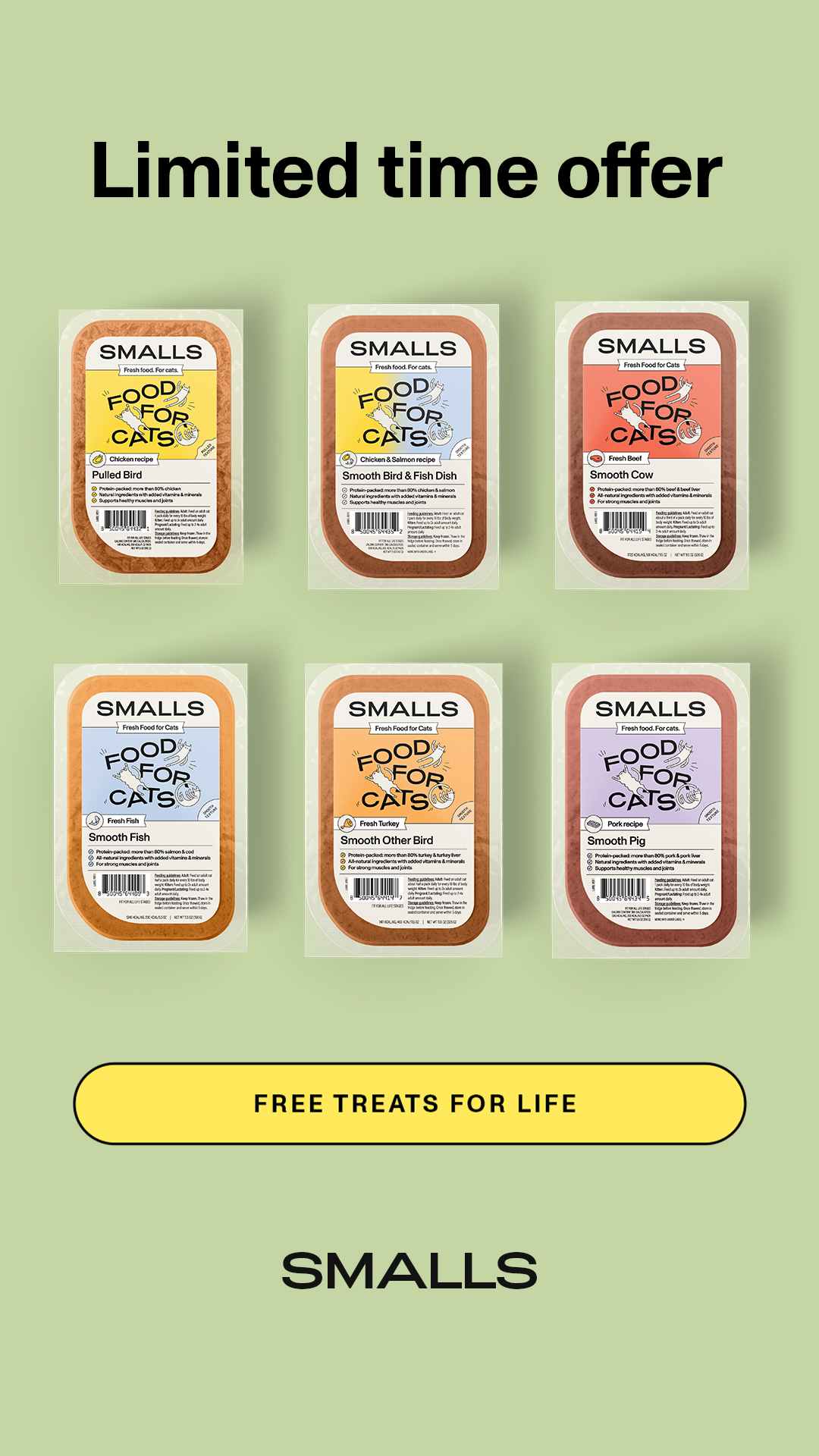 Smalls Facebook ad
