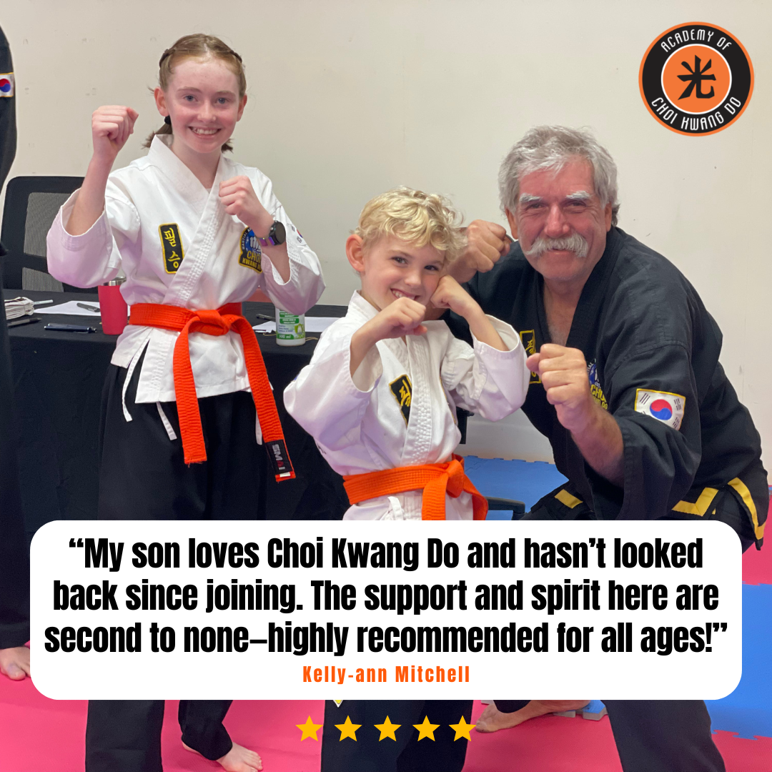 Academy of Choi Kwang Do Facebook ad: New Kids Classes In Hermit Park
