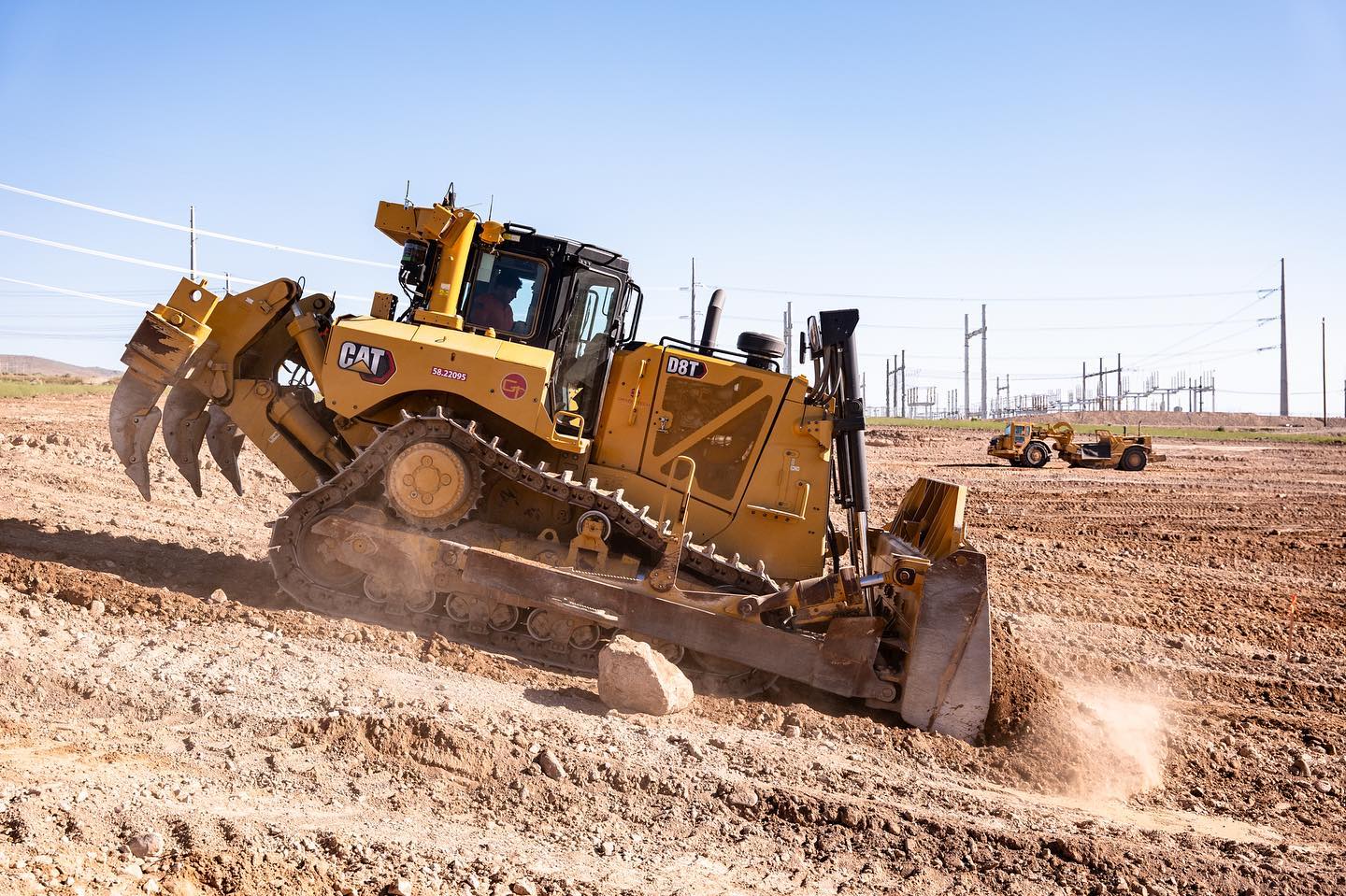 Grade Tech Power Services Facebook ad: Now Hiring! We are seeking experienced Heavy Equipment…