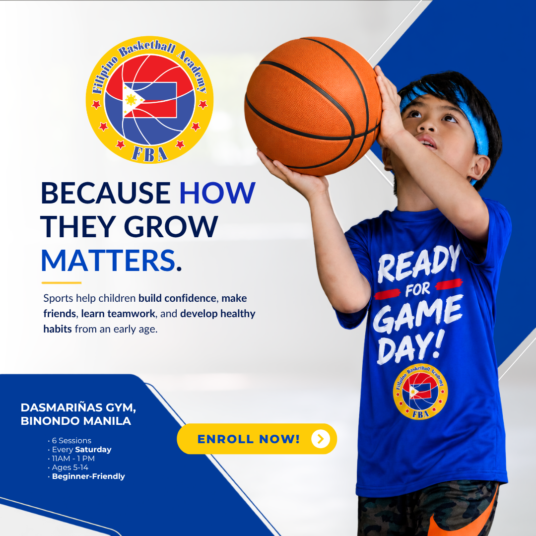 Filipino Basketball Academy Facebook ad